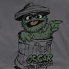 Sesame Street Unisex Adult Oscar The Grouch T-Shirt