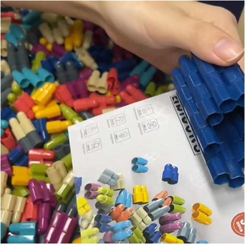Пуля Строительные Пеллеты Блоки Игрушка Сделай Сам Сборка Игрушки Раннее Образование Подарок Детям