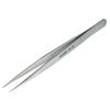 Titanium Tweezers, Fully Non-Magnetic, 140mm Long, 8mm Opening, 0.3mm Tip Width, Straight, Long Type, PP-124