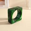 Wave Chunky Bracelets Geometric Retro Hand Ring Wide Resin Bracelet Bangles  Jewelry Accessories