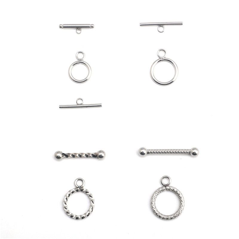 Fashion Fashion Stainless Steel OT Buckle Titanium Steel DIY Buckle Bracelet Necklace Accessories