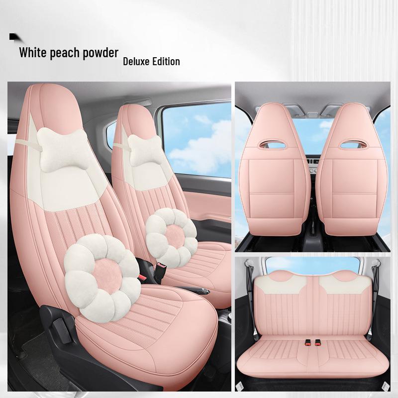 Wuling Hongguang Mini EV All-Season Leather Car Seat Cover
