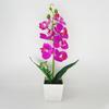 Phalaenopsis Artificial Faux Plants Multi-Bloom Bonsai  Living Room Ornaments
