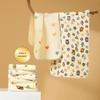 Category A Super Soft Pure Cotton Baby Bib & Towel Set – Newborn Gauze, Face Wash, Small Square & Burping Towel