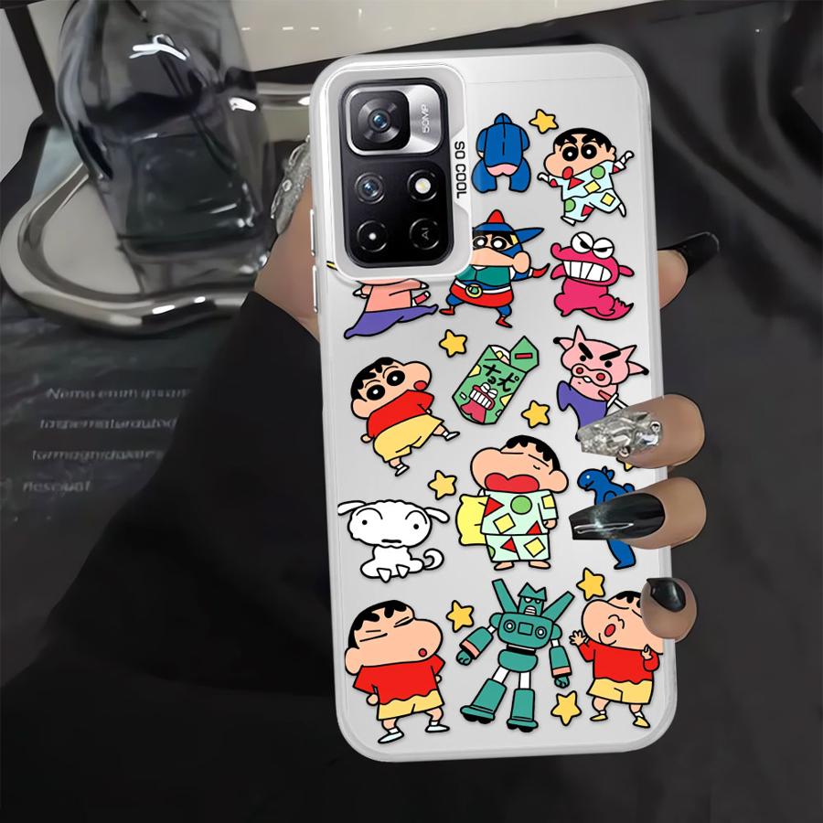 Phone Cover Case for Xiaomi Poco C50 C51 X3 NFC X3 Pro C61 Cool Cra-yons Shin-chans