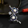 Senior Brooches Flower Leaf Brooch Pins for Women Suit Pendant Fashion Brooches Jewelry