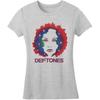 Мужские футболки Deftones с белым логотипом, дышащие, готические, японской моды, хлопок, круглый вырез, короткий рукав, мягкая, оверсайз