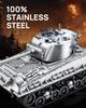 3D-пазл Piececool Средний танк M4 Sherman, сборка без клея, сложность 4 звезды, подходит для взрослых, коллекционный (металл) - Обязательно, - Уровень