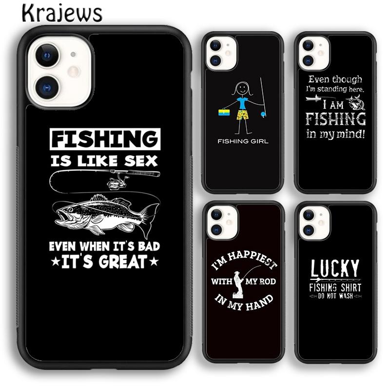 Keep Calm and Fish On For iPhone 17 Air 16 Phone Case Cover 15 14 plus 12 13 pro max coque Shell Fundas