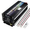 8000W High Power Car Inverter Solar Power Sine Wave Converter Outdoor Travel LCD Display Battery Inversor