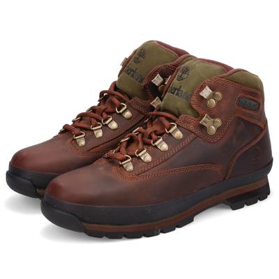 Кожаные ботинки Euro Hiker Коричневые 25.5 см Широкие W Модель 95100