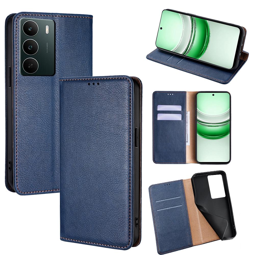 For Realme C71 4G Case Wallet PU Leather Magnetic Auto-Absorbed Phone Cover