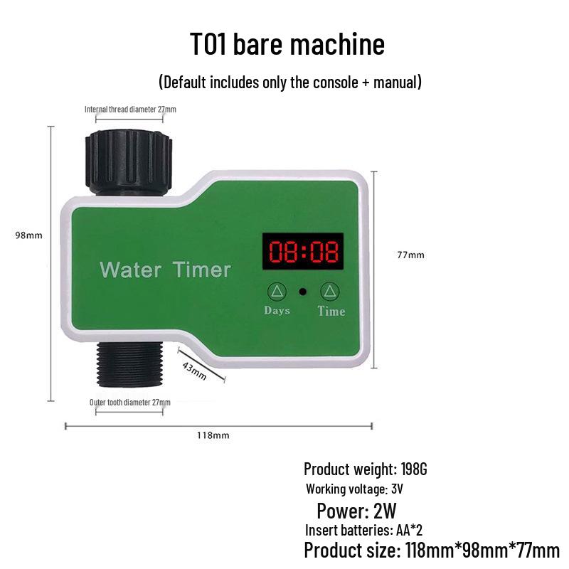 Умный таймер полива на солнечной энергии: Автоматический дождеватель для растений на один месяц