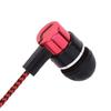 Проводная гарнитура 3,5 мм, наушники-вкладыши, наушники Super Bass, стерео наушники, спортивные наушники для бега для мобильных телефонов MP3, ПК