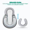 Yousheng Baby Feeding Support Pillow Infant Lounger Reflux Wedge with Safety Strap Baby Breastfeeding Bottle Feeding Pillow Portable Baby Cushion