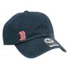 47 Forty Seven Clean Up Low Cap Unisex Mini Logo CLEAN UP MLB Chibi Logo Hat Cap Red Sox Navy Men's Women's