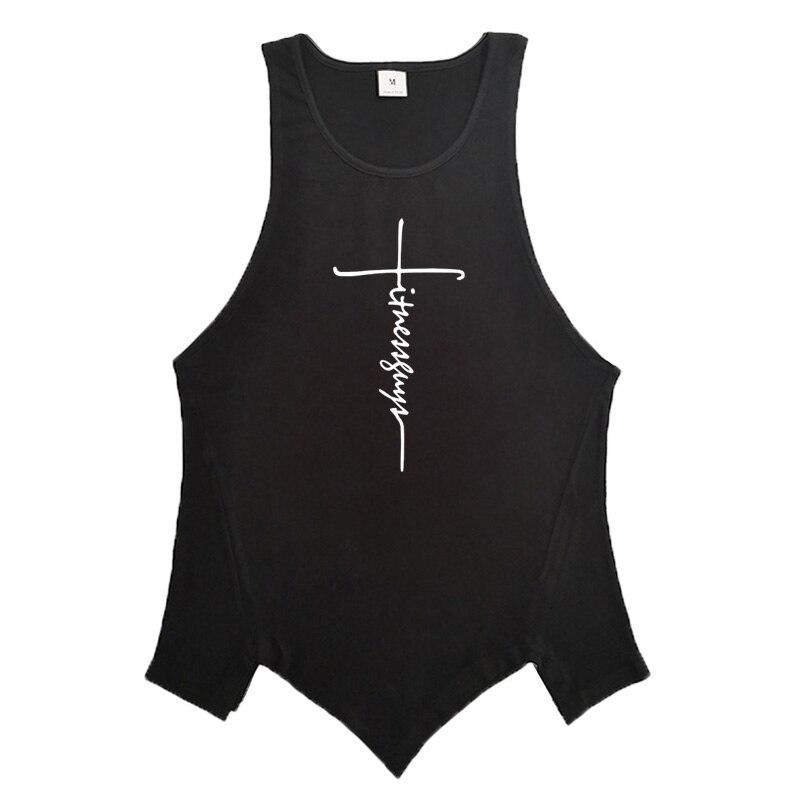 Мужская одежда для тренировок с мускулатурой, летние топы без рукавов для бодибилдинга, спортивная одежда, молодежные майки для отдыха в стиле хип-хоп по-разному