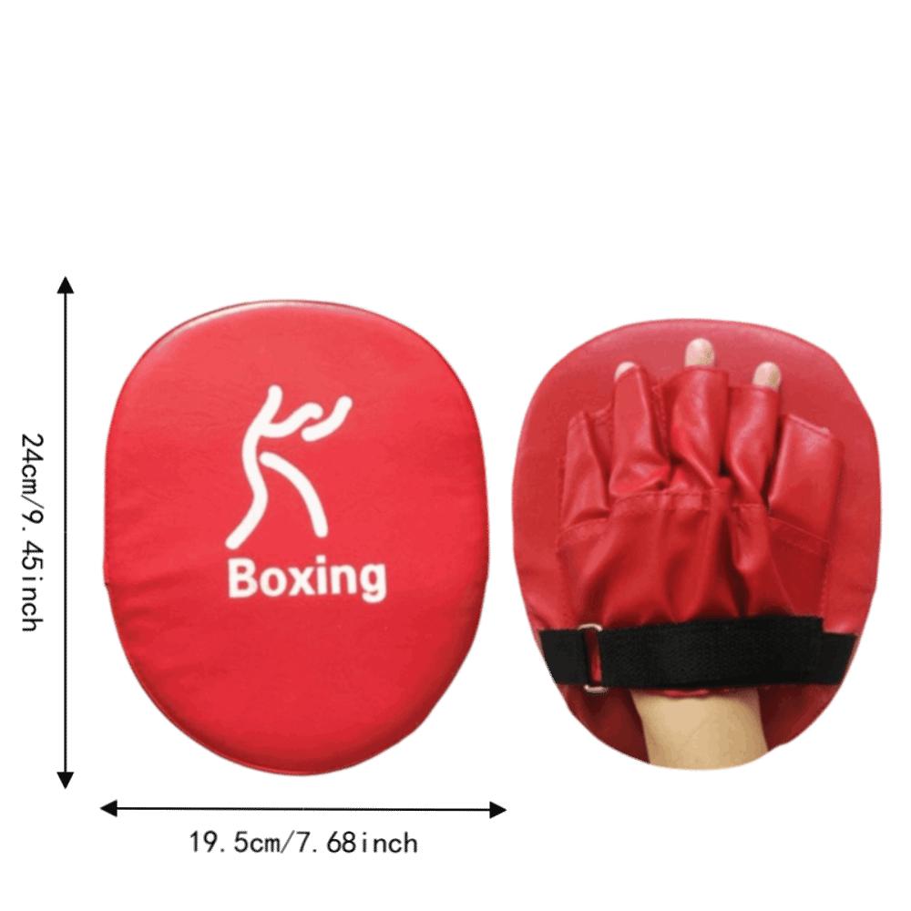 Curved Shape Boxing Punching Mitts Tight Stitching Curved Punching Mitts Boxing Training