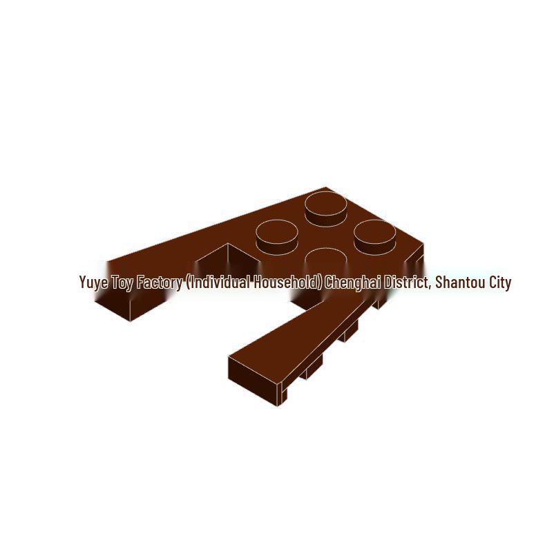Клин-пластина 4x4: Совместимые аксессуары для строительных блоков MOC