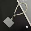 Phone Anti-lost Sling Belt Universal Clip Bag Chain Long Crossbody Chain Hand-beaded Lanyard Women's Mobile Phone Lanyards