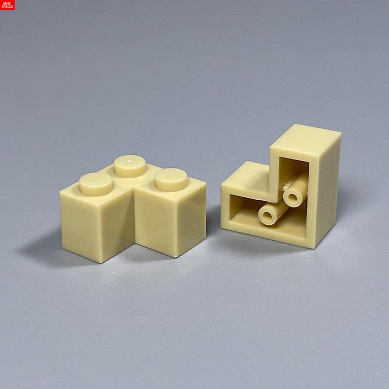 Нетоксичные 20 шт. Детали Moc Bricks 2357 2x2 Угловые Высокие Основания Собранные Аксессуары для Строительных Блоков Аксессуары Детские Игрушки Подарки