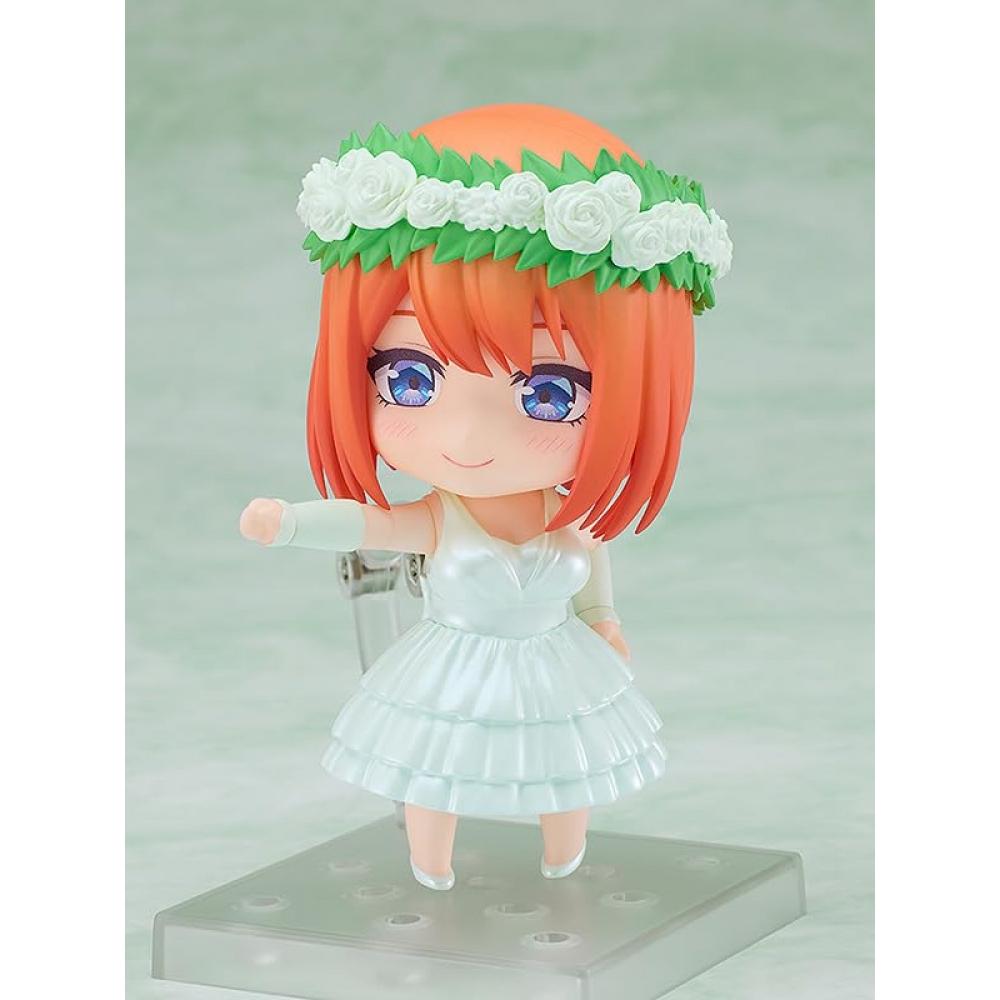 Nendoroid The Quintessential Quintuplets Свадебное платье Yotsuba Nakano Ver. Немасштабная подвижная фигурка, раскрашенная пластиком