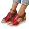 Summer Wedges Sandals Platform High Heel Women Shoes Leisure Ladies Outside Roman Shoes Daily Commuting Sandalias