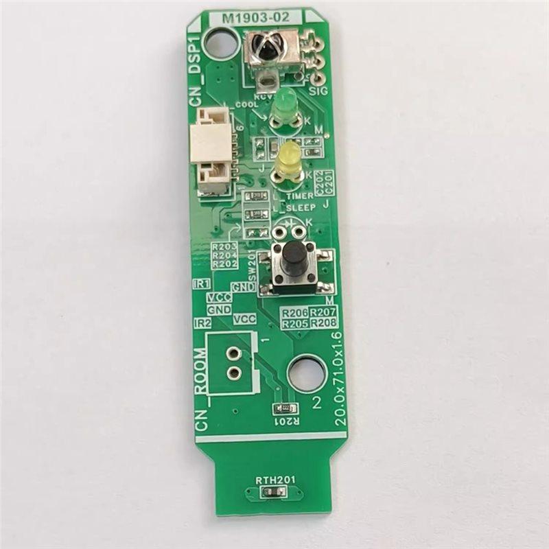 ABNR Air Receiver Board M1903-02 Infrared Receiver Board Keypad Indicator Light Panel Remote Control Head