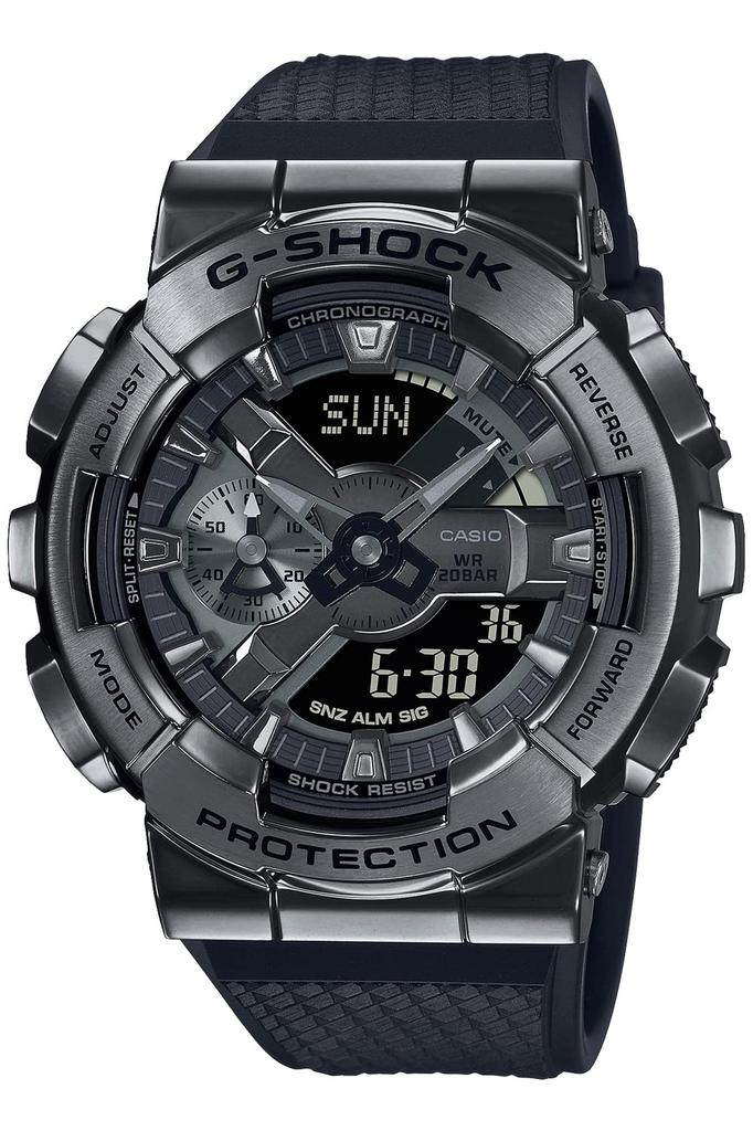 Casio Metal Covered Watch Black G-SHOCK Men's GM-110BB-1AJF
