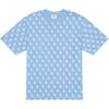 New MLB SS24 T Shirt Unisex Sky Blue 3ATSM1143-07SBS