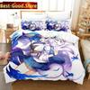 3D Печать Аниме - Azur Lane Комплект Постельного Белья Печатный Комплект С Наволочкой Покрывало На Подушку Постельное Белье Мягкий Односпальный Двуспальный Queen Super King