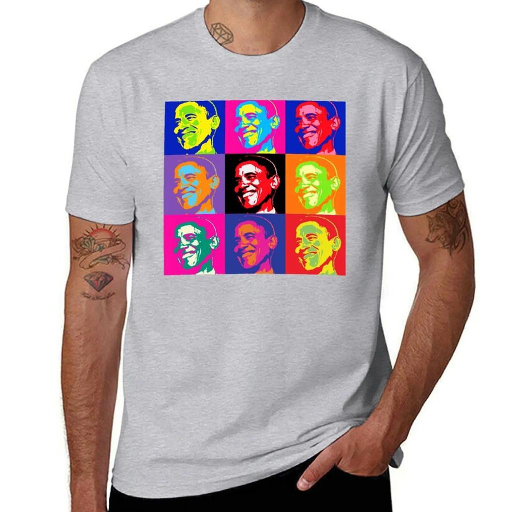 Barack Superstar T-Shirt vintage clothes oversizeds plus size tops blanks mens shirts graphic tee