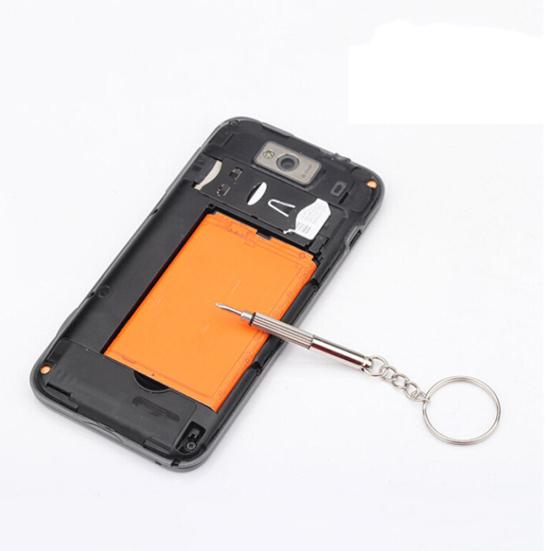 3in1 Mini Sunglasses Eyeglass Phone Watch Repair Keychain Screwdriver Kit Tool