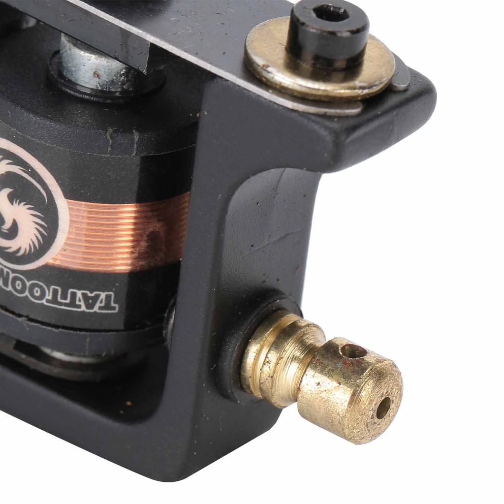 Профессиональная сплавная машинка для контура и тени, тату-машинка с мощным мотором и катушками (22016)