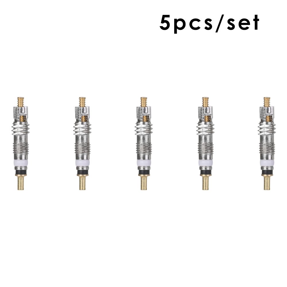 Велосипедный запасной сменный серебряный съемный французский воздушный насос для велосипедной шины, сердечник клапана Presta