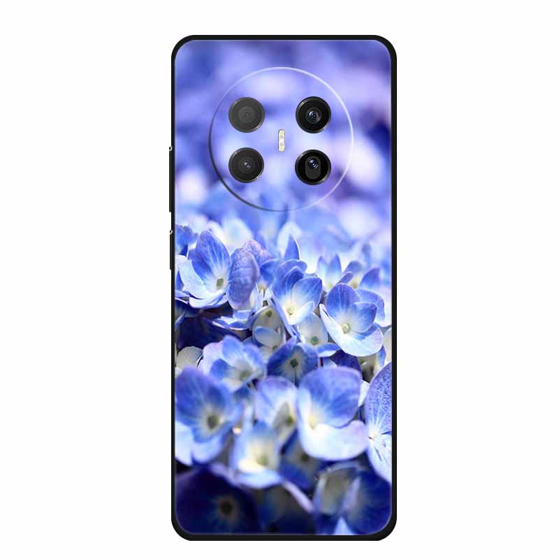 Черный силиконовый чехол для Huawei Mate 70 Air 2025 Чехол Мультяшный кот Мягкая задняя крышка для телефона Huawei Mate 70 Air Чехол Funda Coque