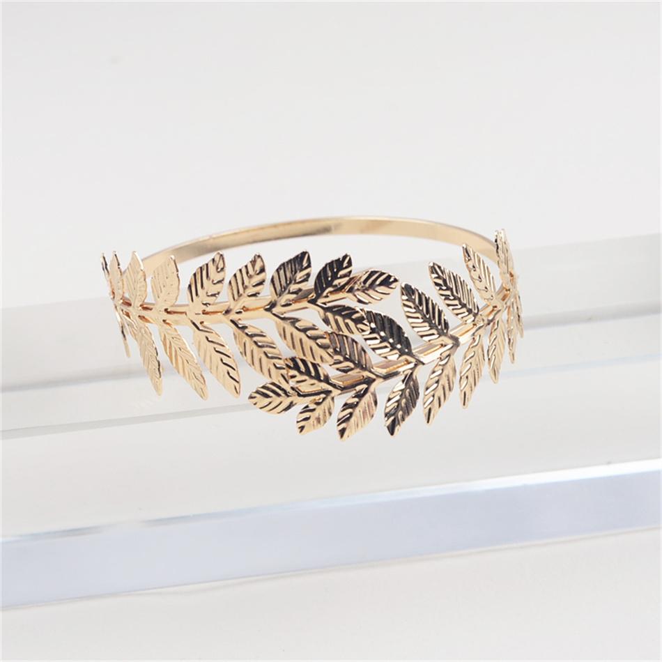 Металлическое кольцо с открытой дужкой в виде листа, панк-персоналити, широкие браслеты-манжеты, женские украшения, простое преувеличенное геометрическое кольцо