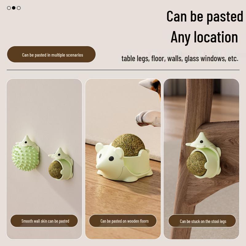 Mint Ball Cat Toy: Self-Entertainment, Teething, Dental Cleaning, and Chewing Aid for Cats