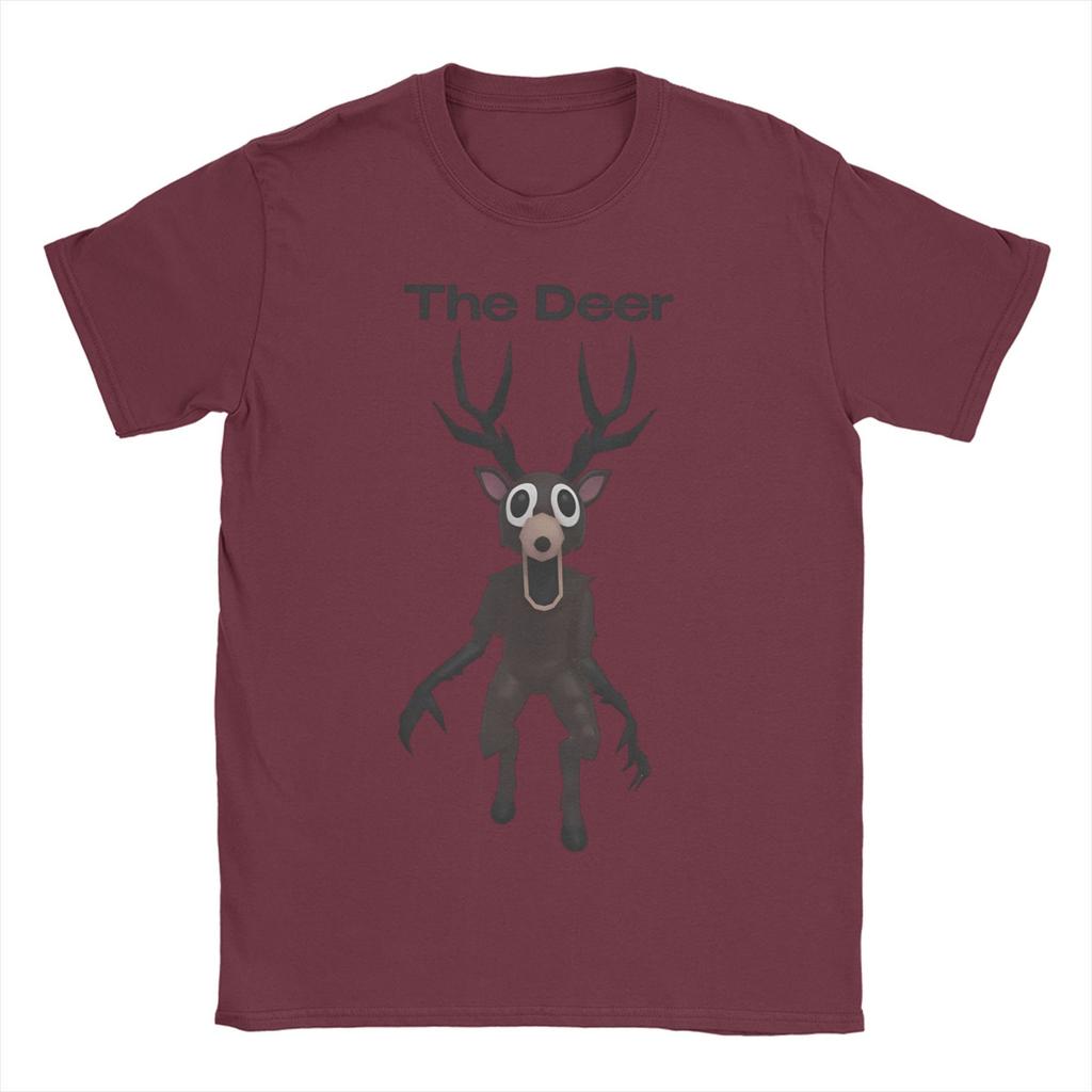 Футболки Унисекс The Deer 99 Nights In The Forest WoUnisex Игровые Геймерские Повседневные Футболки из Чистого Хлопка С Круглым Вырезом С Коротким Рукавом Топы