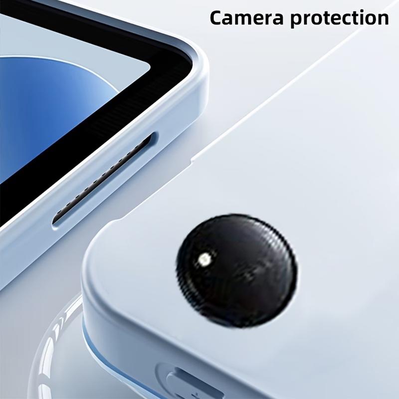 case for Xiaomi Pad 5 6 7 8 Pro Redmi Pad SE 8.7 Redmi Pad 2 2025 Slim Trifold Stand Protective Cover with Soft TPU Back
