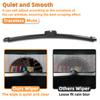 Fit For Lincoln Navigator U554 2018-2025 Rear Windshield Wiper Blade Natural Rubber Smooth Cleaning Durable Car Accessories