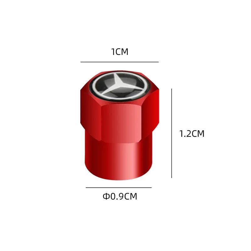 4 шт. Новая крышка эмблемы автомобиля для Mercedes Benz B/C/E/S класса A класса C200L GLC GLK CLA GLA W211 W203 W204 W124 AMG W202 W205
