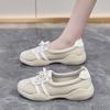 Sneakers Women's Autumn 2025 New Korean Version Vibe Style Little White Shoes Lightweight Soft Sole with Skirt Forrest Gump Training Shoes