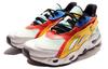 Li Ning Кроссовки-слипоны с рисунком бабочки, нескользящие, износостойкие, низкие, на массивной подошве, мужские, красно-желтые AGLN069-16