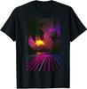 Vaporwave Эстетика Synthwave 80-е Retrowave Подарок Футболка 100% Хлопок Круглый Вырез Летняя Короткий Рукав Повседневная Мужская Футболка Размер S3XL