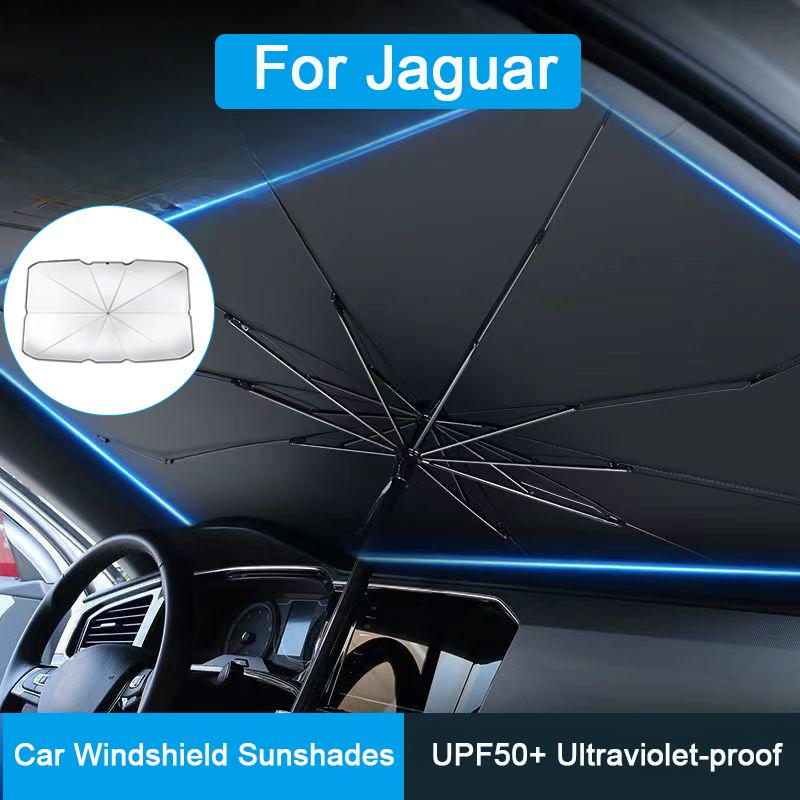 Car For Jaguar XE XF XK XKR XFL F-TYPE F-PACE T-PACE Car Windshield Sunshades Front Shading Umbrella