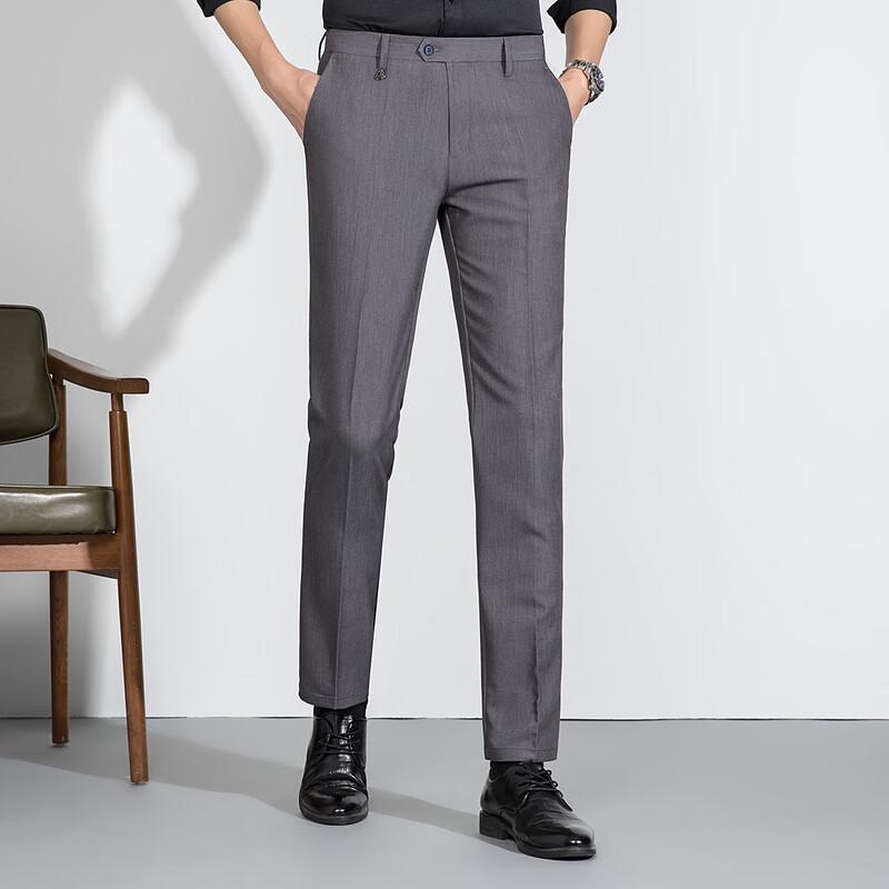 Мужские брюки MONTAGUT, зауженные, в стиле business casual