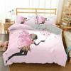 Beautiful Fairy Butterfly Duvet Cover Set Fantasy Butterfly Bedding Set Luxury Quilt Cover For Girls Woman Gifts King Bedspread