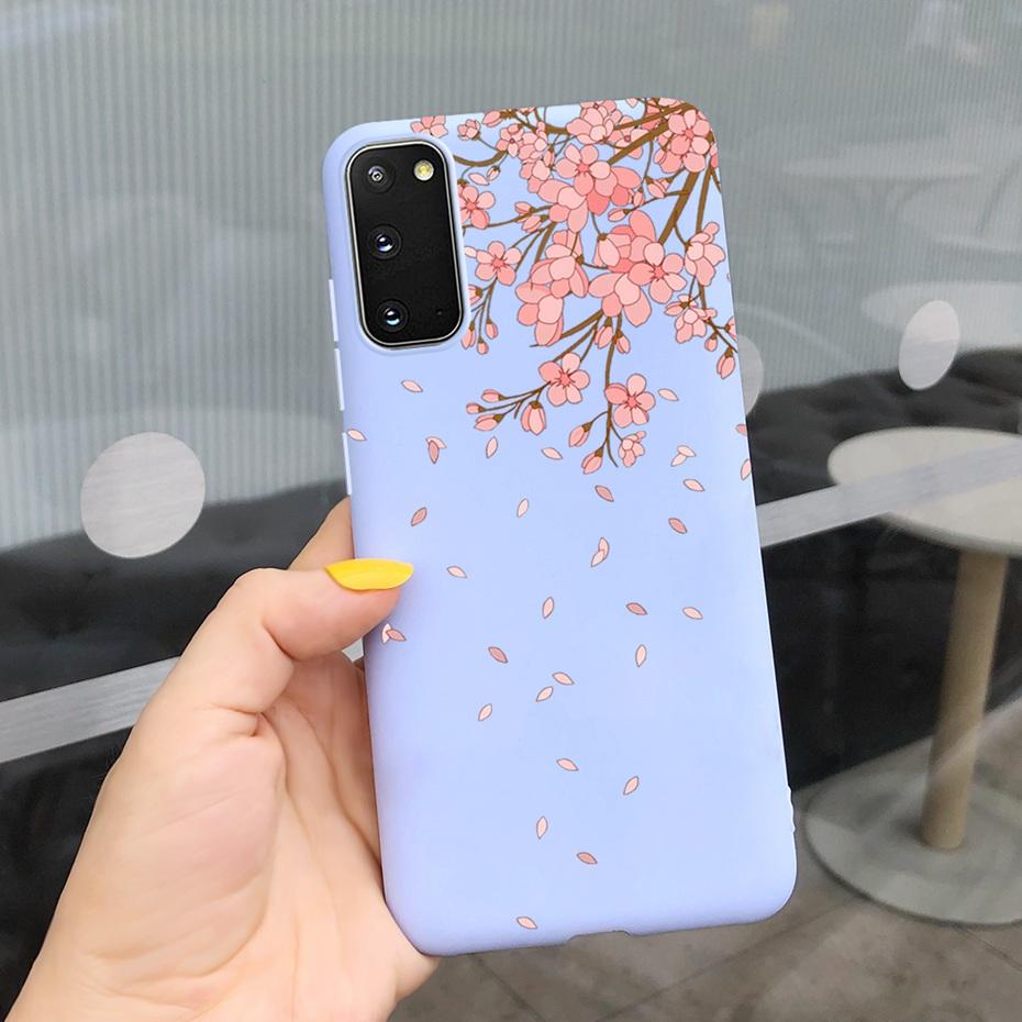 Для Samsung Galaxy S20 5G S20+ Чехол-крышка Модный Мягкий Силикон Макарон Чехлы для Телефона Для Samsung S20 FE S 20 Plus S20Plus Funda