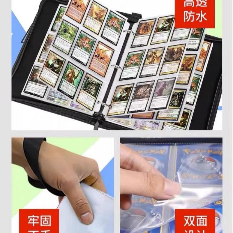 Anime Nico Robin Luffy Card Album Binder Photocard One Piece Zoro Card Storage Bag Large Capacity TCG Cards Storage Binder Gifts